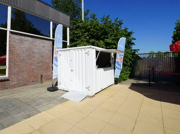 Demountable Bar Container XL 3x2 metres White RAL 9016 - image 5