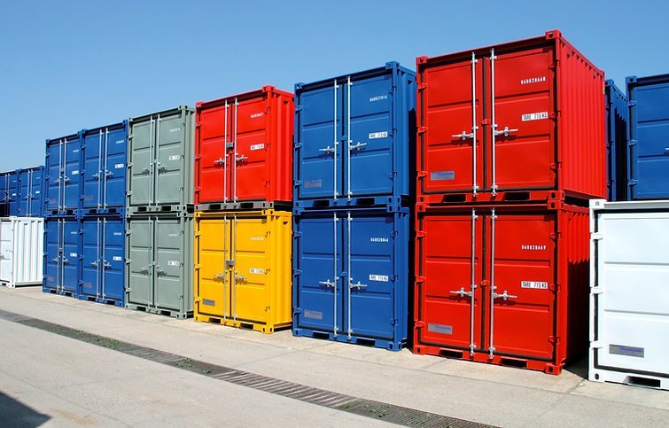 8-Fuß Standardcontainer