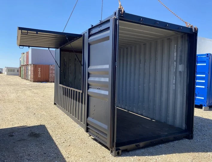 20-foot High Cube Gourmet Container with Opening Hatch - image 2