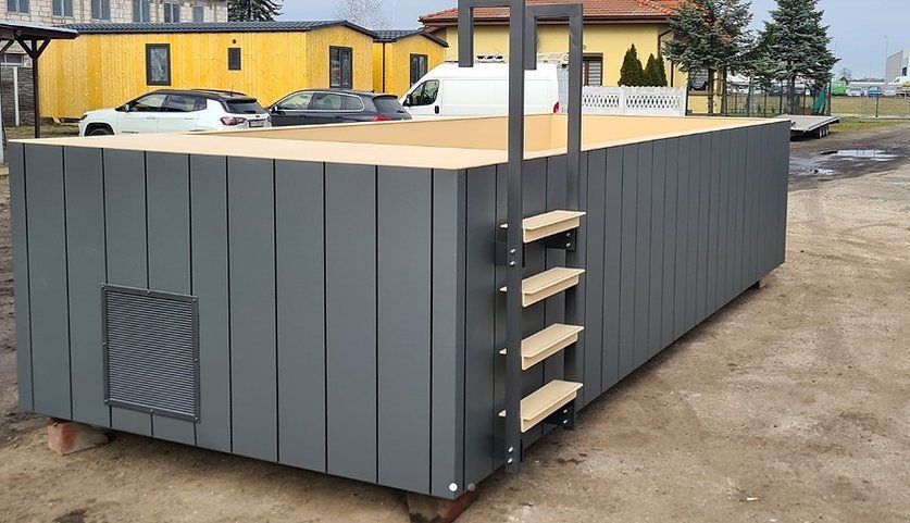 Container piscina in polipropilene 6,5 x 2,6 m