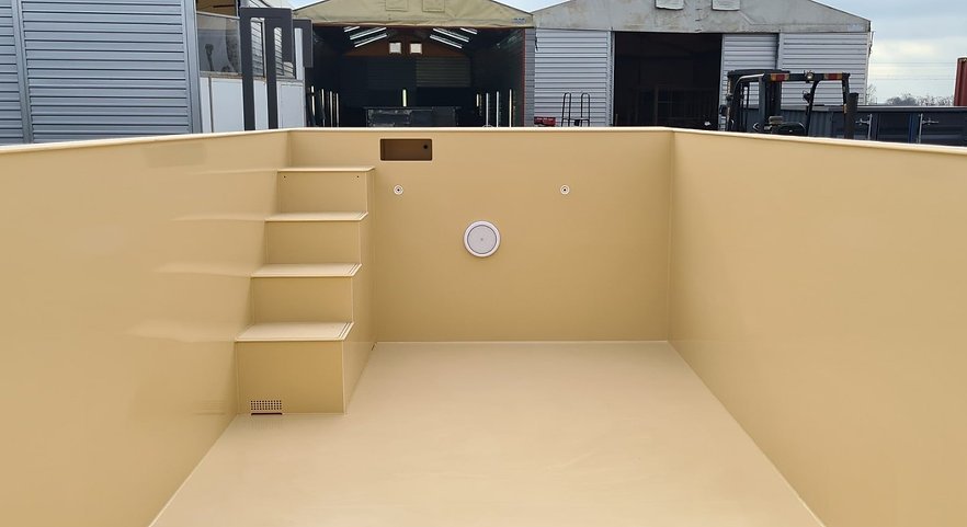 Container piscina in polipropilene 6,5 x 2,6 m - image 5