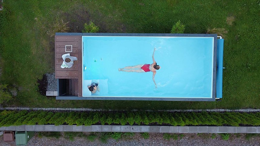 Piscina container 6,2 x 2,5 m Jet Swim, Sport & Spa