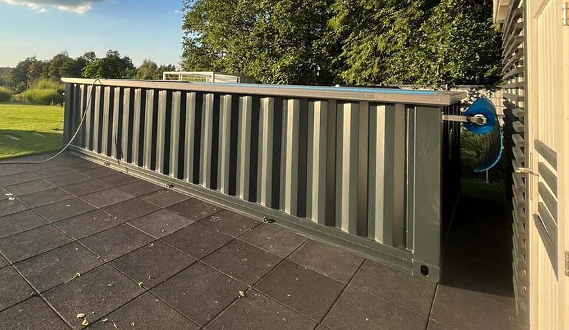 Container pool 6.2 x 2.5 m ready-to-use, Comfort Pack - image 3