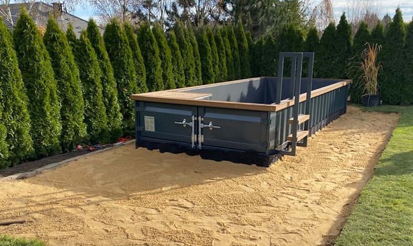 Container pool 6.2 x 2.5 m ready-to-use, Comfort Pack - image 4