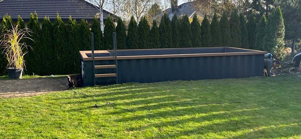 Container pool 6.2 x 2.5 m ready-to-use, Comfort Pack - image 5